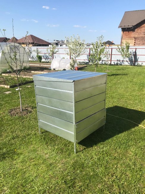 Компостер оцинкованный 1х1х1.06 в Южно-Сахалинске Компостер оцинкованный 1х1х1.06 в Южно-Сахалинске