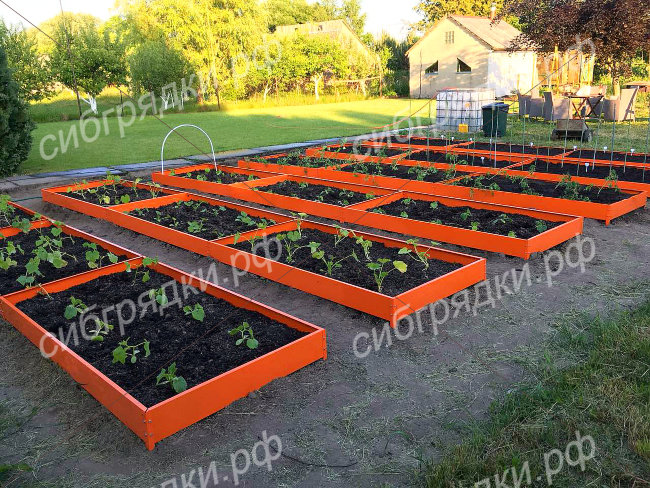 Грядки с односторонним покрытием 15 см в Южно-Сахалинске Грядки с односторонним покрытием 15 см в Южно-Сахалинске